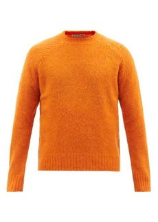 Acne Studios - Kowhai Brushed-wool Sweater - Mens - Orange