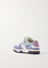 Acne Studios - Leather and suede sneakers - Purple - EU 35