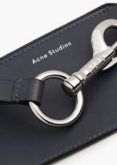 Acne Studios - Leather cardholder - Gray - OneSize