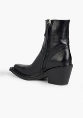 Acne Studios - Leather cowboy boots - Black - EU 36