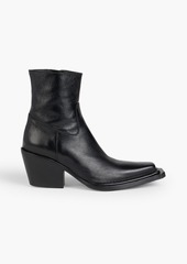 Acne Studios - Leather cowboy boots - Black - EU 36