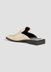 Acne Studios - Leather slippers - White - EU 36