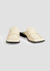 Acne Studios - Leather slippers - White - EU 36