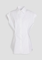 Acne Studios - Sanja pintucked stretch-cotton poplin shirt - White - DE 34