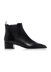 Acne Studios - Women's Jensen Leather Ankle Boots   - Black - Moda Operandi