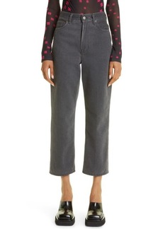 Acne Studios 1993 High Waist Crop Relaxed Fit Jeans