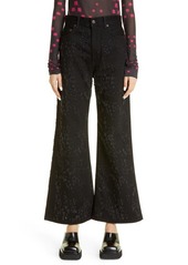 Acne Studios 2022 High Waist Destroyed Relaxed Fit Jeans