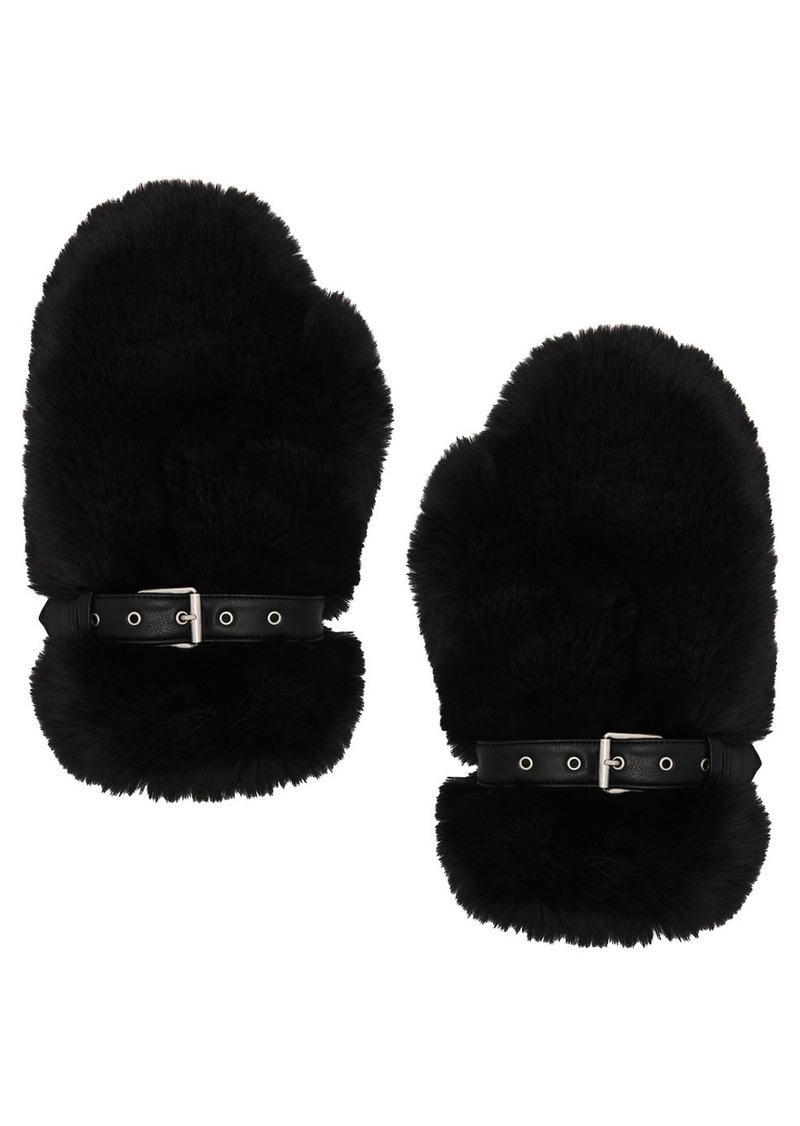 Acne Studios Alion Fur Gloves