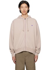 Acne Studios Beige Patch Hoodie