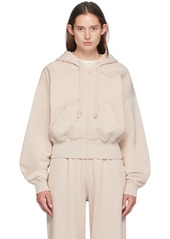 Acne Studios Beige Zip Hoodie