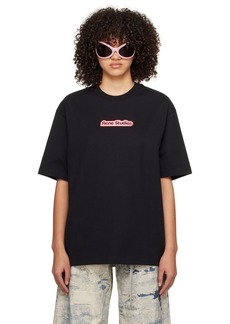 Acne Studios Black Bonded T-Shirt