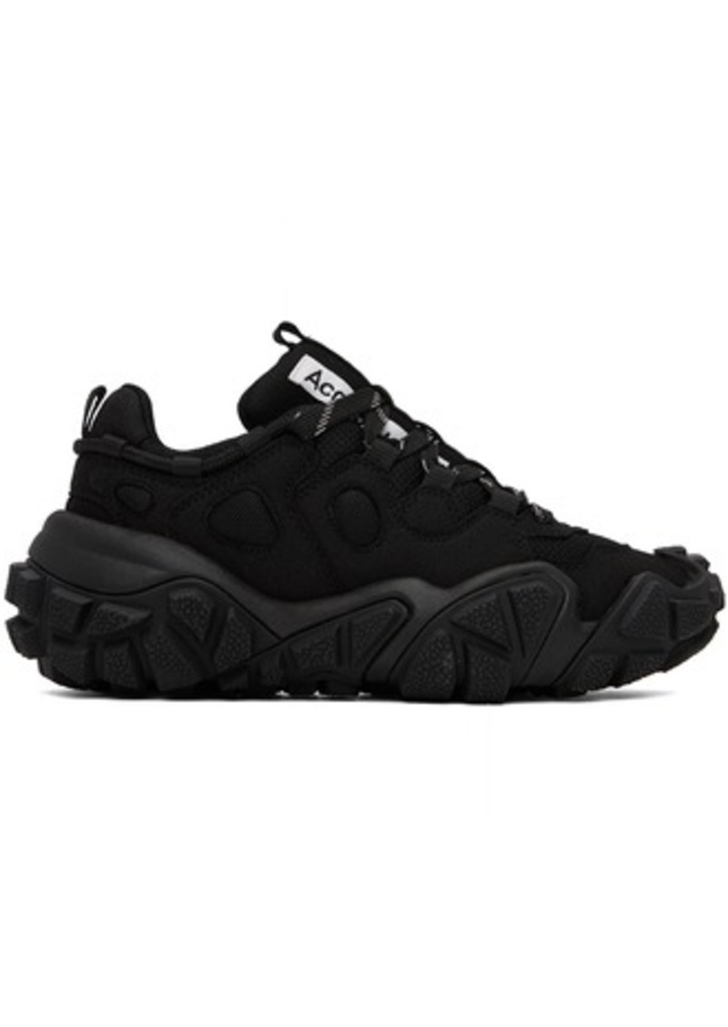 Acne Studios Black Chunky Mesh Sneakers