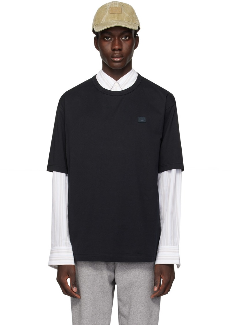 Acne Studios Black Crew Neck T-Shirt