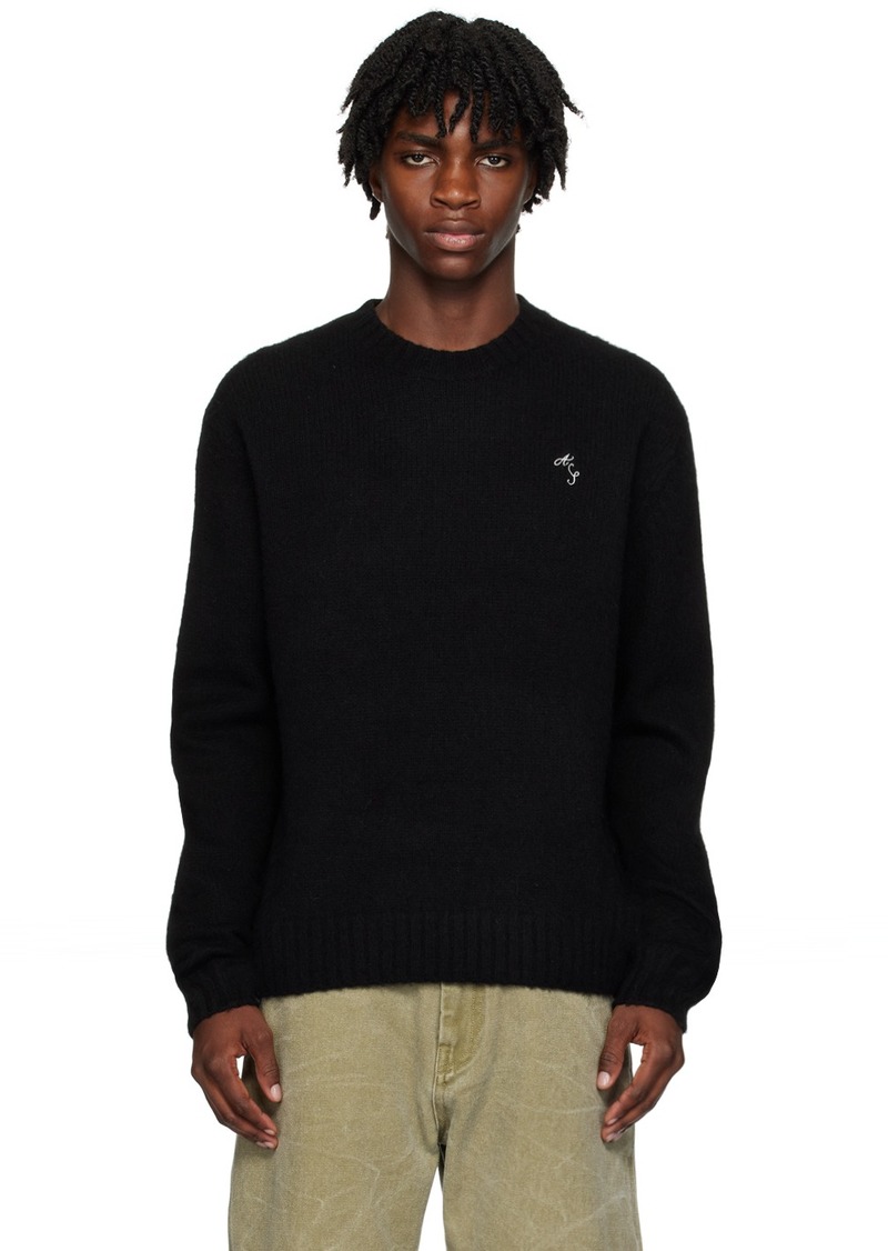 Acne Studios Black Crewneck Sweater