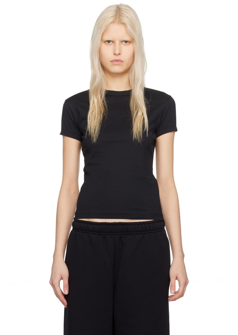 Acne Studios Black Crewneck T-Shirt