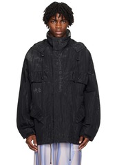 Acne Studios Black Embroidered Jacket