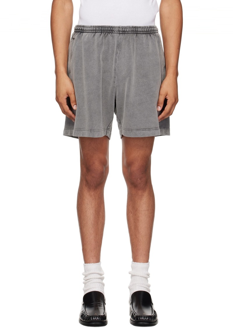 Acne Studios Black Faded Shorts