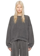 Acne Studios Black Faded Sweatshirt