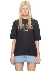 Acne Studios Black Faded T-Shirt
