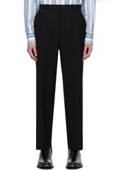 Acne Studios Black Four-Pocket Trousers