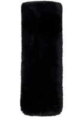 Acne Studios Black Furry Scarf