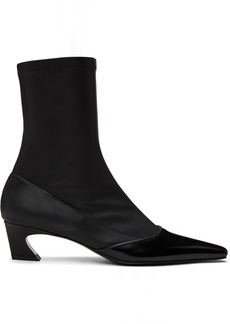 Acne Studios Black Heeled Ankle Boots