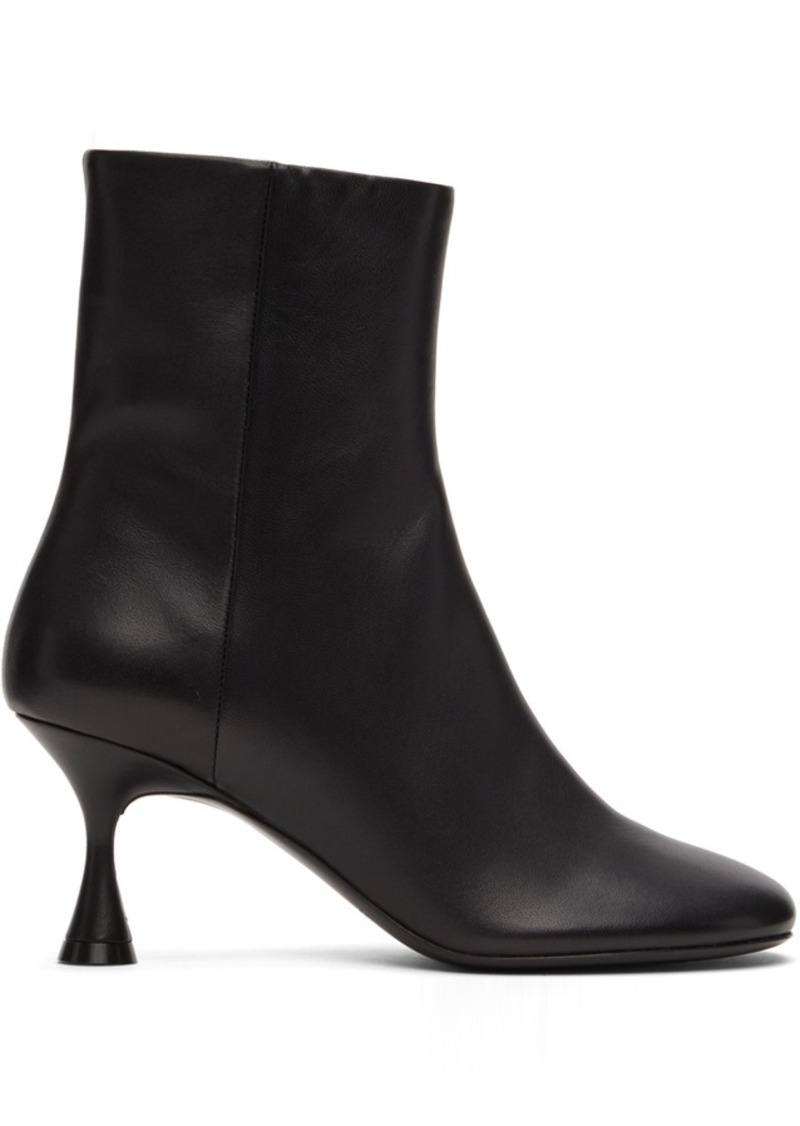 Acne Studios Black Leather Ankle Boots