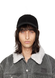 Acne Studios Black Micro Patch Cap