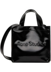 Acne Studios Black Mini Logo Tote