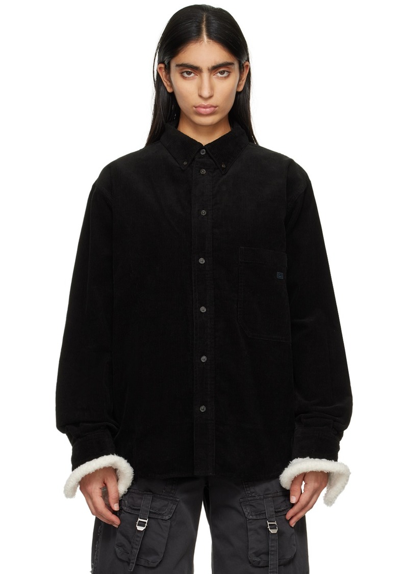 Acne Studios Black Patch Shirt