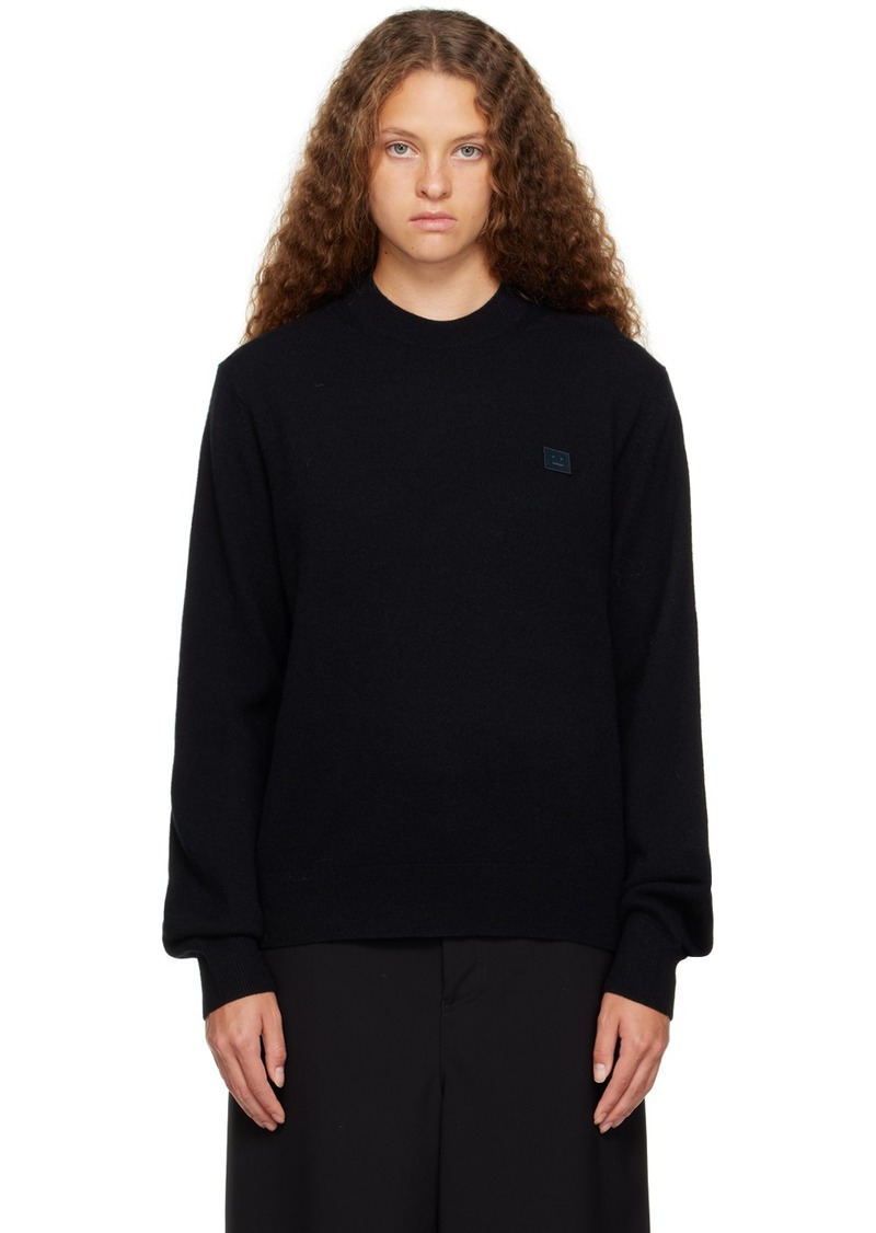 Acne Studios Black Patch Sweater