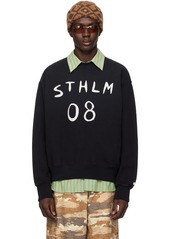 Acne Studios Black Print Sweater