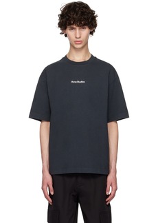 Acne Studios Black Stamp Logo T-Shirt