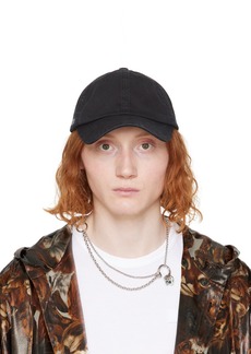 Acne Studios Black Twill Cap