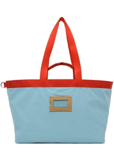 Acne Studios Blue & Red Nylon Tote