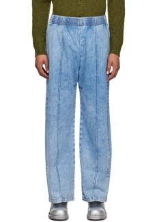 Acne Studios Blue Faded Jeans
