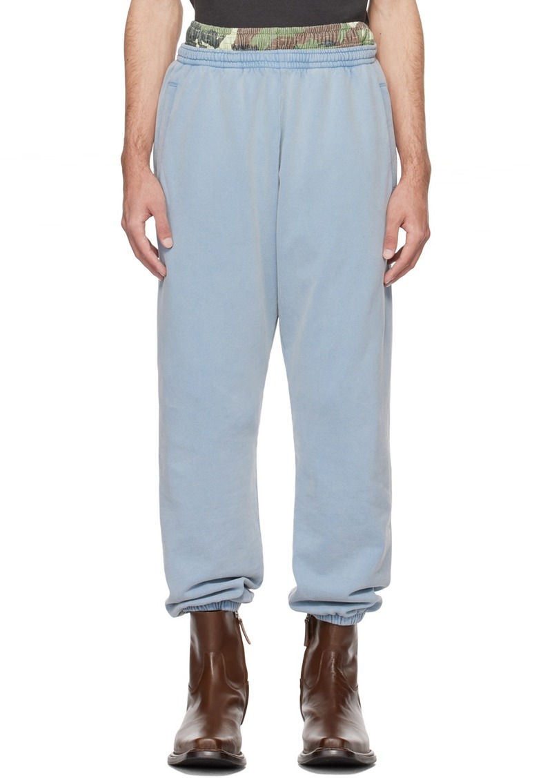 Acne Studios Blue Faded Sweatpants