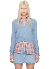 Acne Studios Blue Patch Cardigan