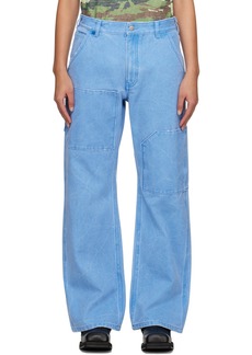 Acne Studios Blue Patch Jeans