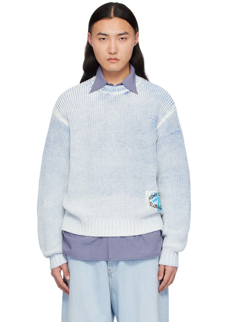 Acne Studios Blue Patch Sweater