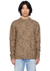 Acne Studios Brown Brushed Sweater