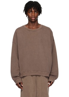 Acne Studios Brown Faded Sweatshirt