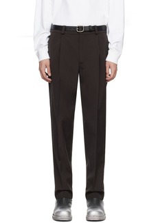 Acne Studios Brown Tailored Trousers