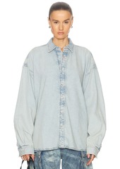 Acne Studios Denim Button Down Shirt