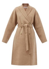 Acne Studios Owanne double-breasted belted wool coat