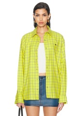 Acne Studios Face Button Up Shirt