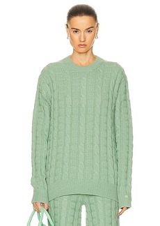 Acne Studios Face Knit Pullover Sweater