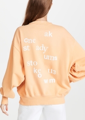 Acne Studios Face Patch Sweatshirt