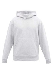 Acne Studios Logo-tab cotton-blend hooded sweatshirt