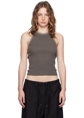 Acne Studios Gray Garment-Dyed Tank Top